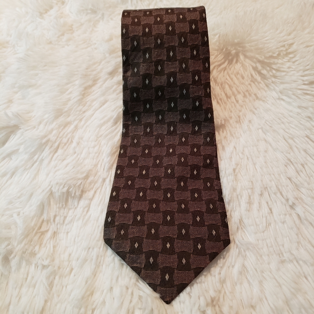 Coach Men's 100% Italian Silk Tie